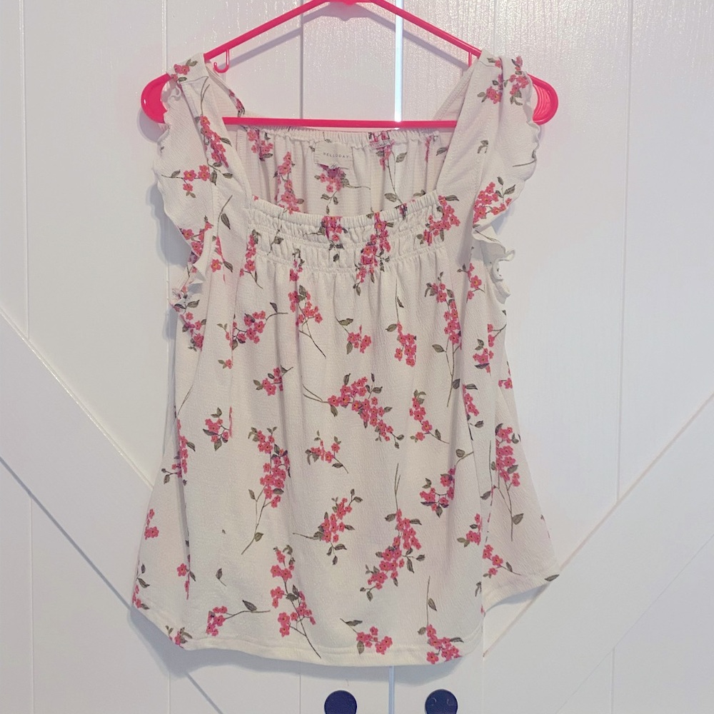 Beautiful flower blouse